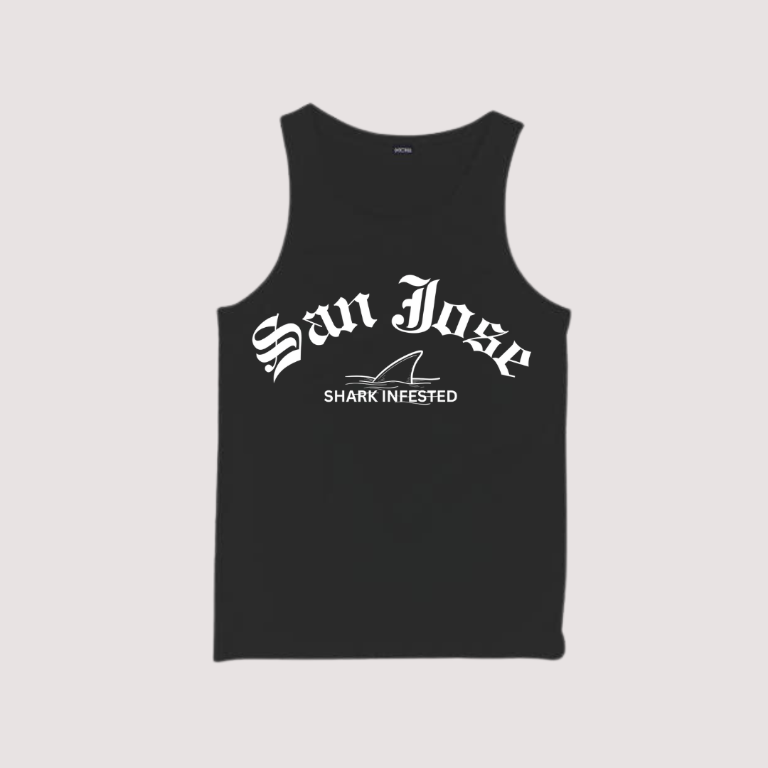 San Jose Shark Infested Men Tank Top