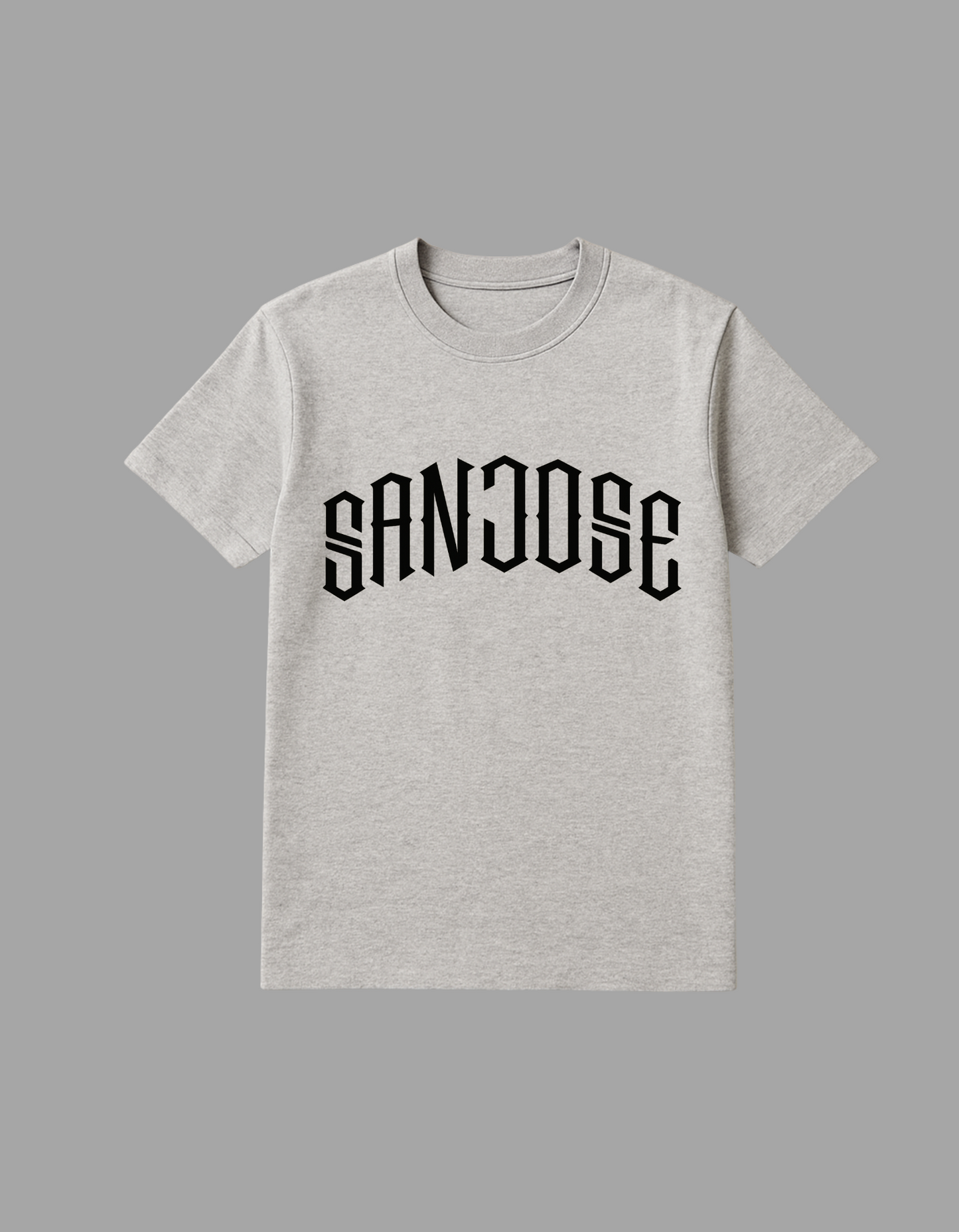 San Jose (athletic gray tee)