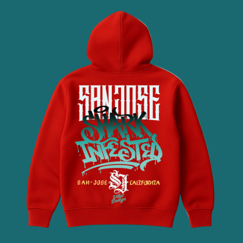 Shark Infested 2.0 Red