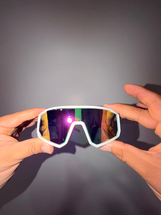 SJ Glasses (White/Pink)