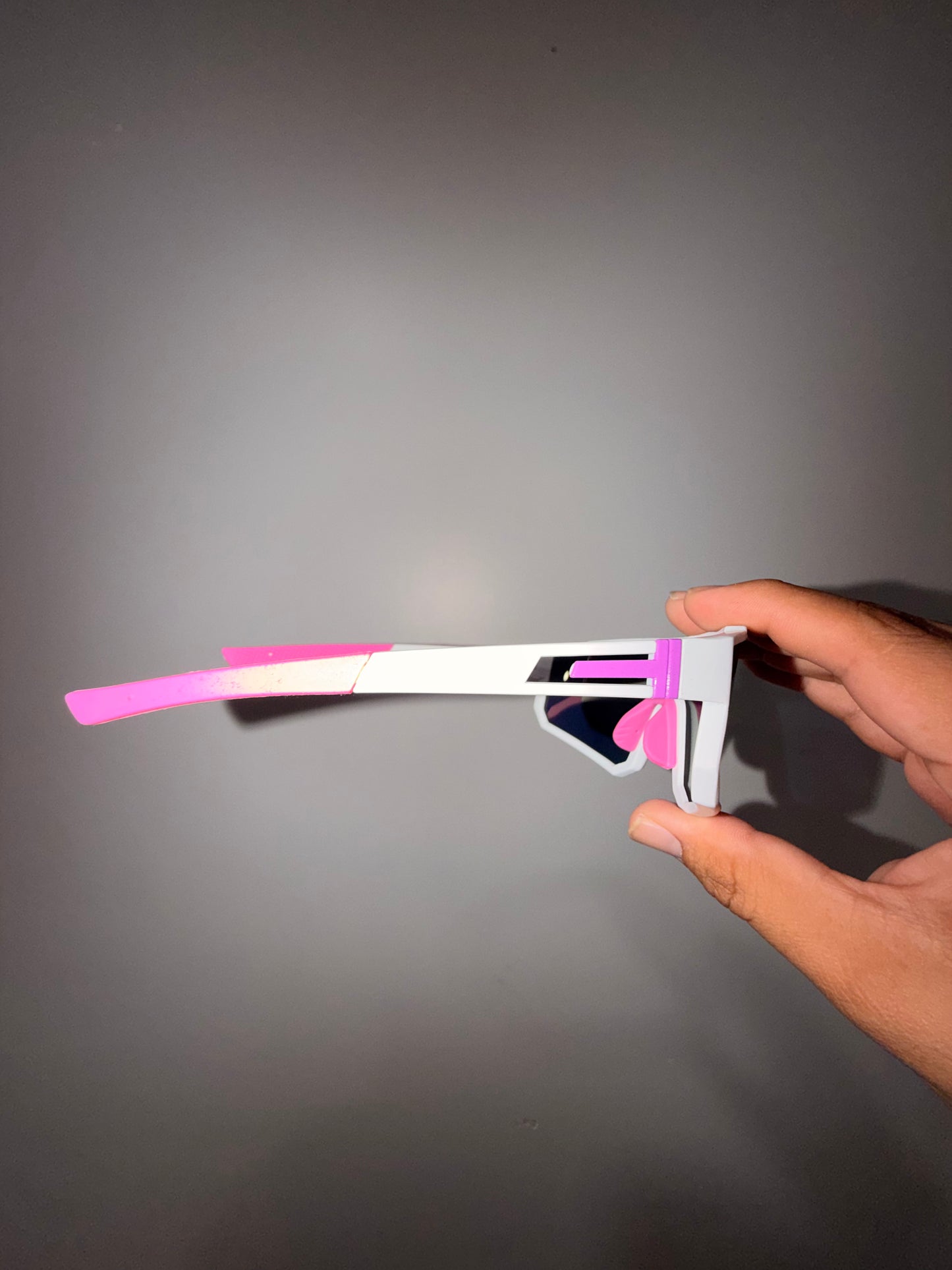 SJ Glasses (White/Pink)